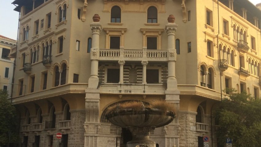 coppede fuente plaza mincio roma
