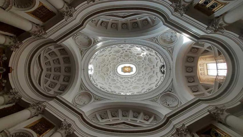 cúpula san carlo alle quattro fontane