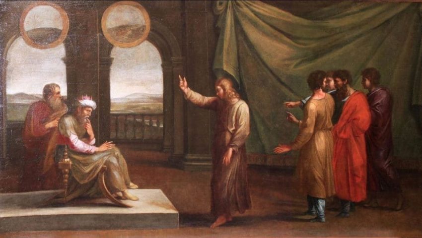 José y el faraón en las Logias del Vaticano