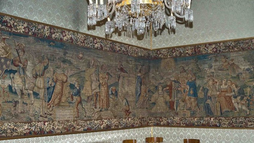 mito prometeo tapiz embajada españa roma