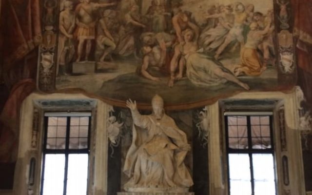 Estatua de Urbano VIII de Bernini en los Museos Capitolinos