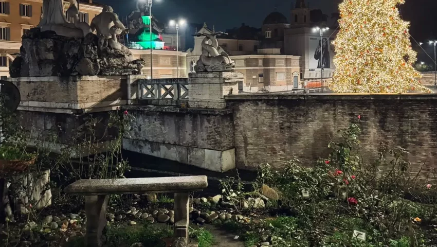 navidades piazza popolo roma