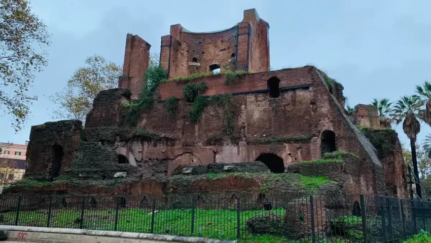 piazza vittorio ruinas roma antigua