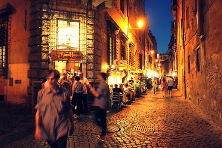 trastevere vida nocturna