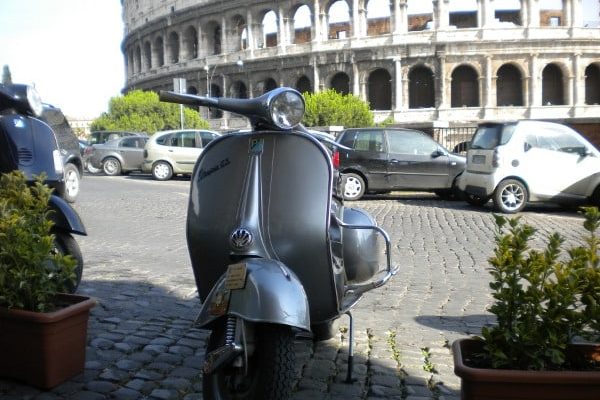 tour vespa en Roma