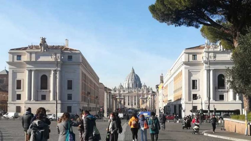 via della conciliazione espina del borgo