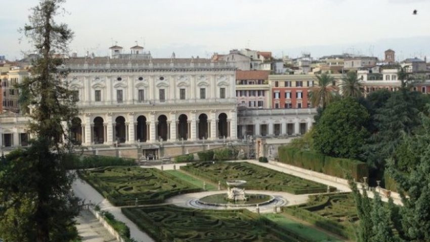 villa albani jardin