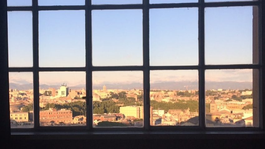 vista de Roma Academia Espana Roma